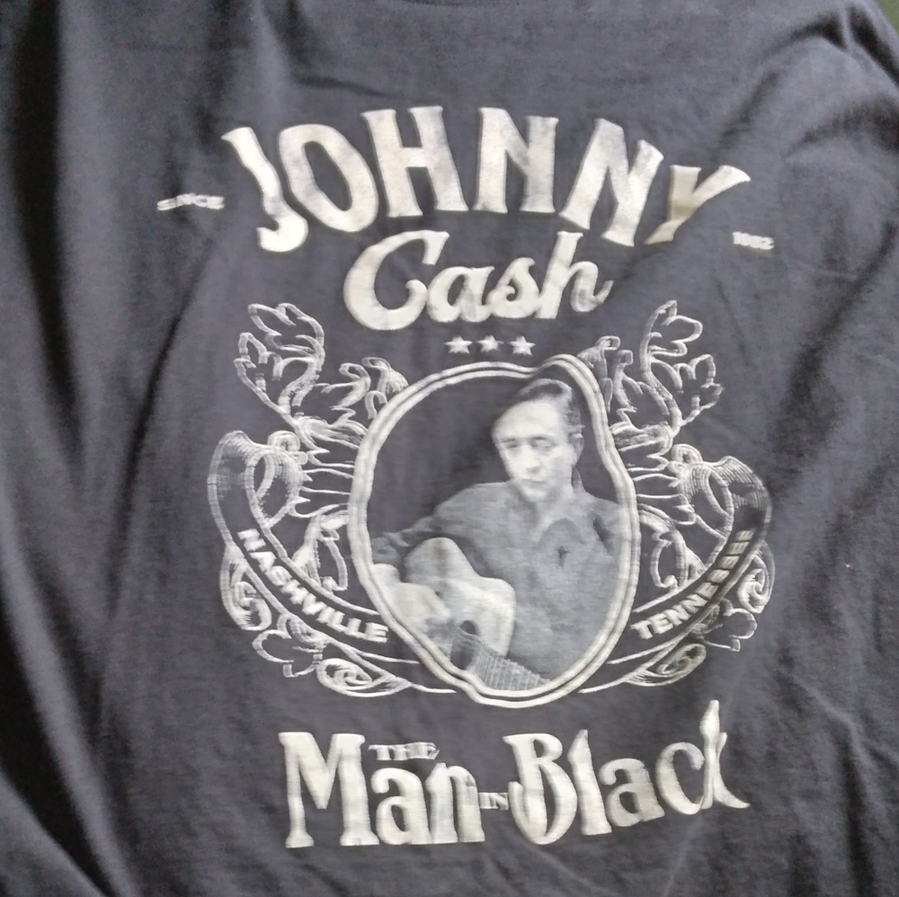 Johnny Cash black shirt